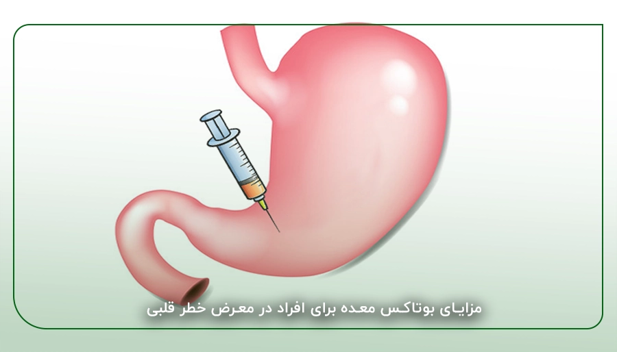 مزایای بوتاکس معده برای افراد در معرض خطر قلبی